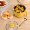 1.8L 220V Mini Multifunctional Student Dormitory Electric Hot Pot Electric Cooking Noodles Home Small Pot Stainless Steel Liner