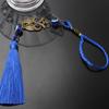 Turkish Blue Evil Eye Amulets Wall Hanging Pendant Home Decor Owl Tassel Ornament Home Car Protection