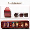 YIZHI New Design Glass Wooden Material Nixie Clock Desktop Clock In-12 Glow Digital Tube 6-Bit Nixie Clock for Study Table Decor