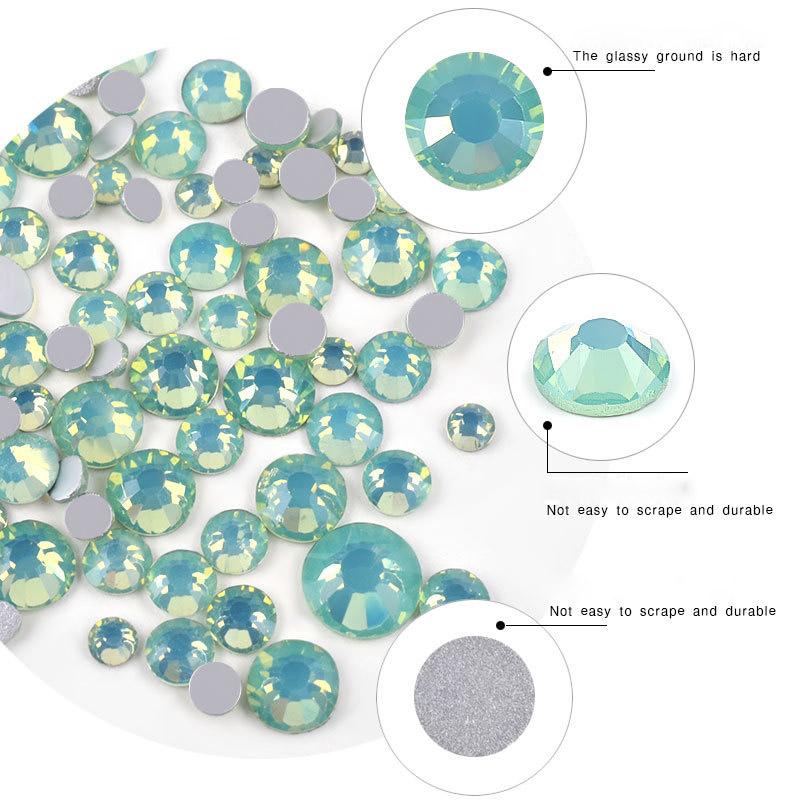 350 STÜCKE Nail Art Flache Nägel Schnee Protein Glas Kristall Farbe Diamant Zubehör Nagelanhänger 3D Nail Art Nageldeko Glitzer DIY Edelsteine