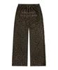 ROCKCAKE Leopard Wide 2Way Jogger - Brown
