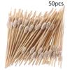50 stücke Einweg bambus obst picks künstlerische obst picks liebe plum blossom fünf stern obst picks cocktail dekoration bambus picks