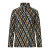 Womens/Ladies Orla Kiely Oval Half Zip Fleece Top