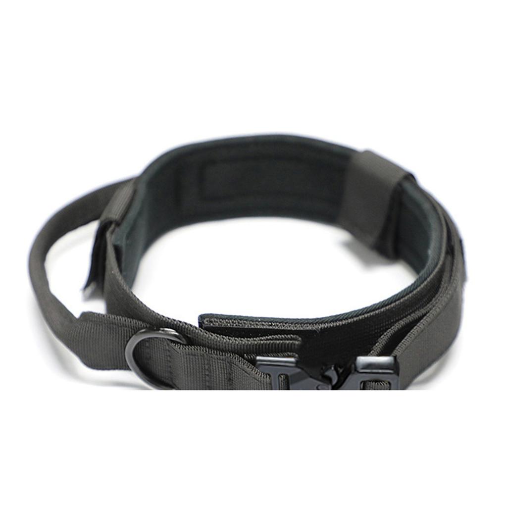Dog Collar Safe Adjustable Comfortable Military Training Dog Collar for Medium Large Dogs