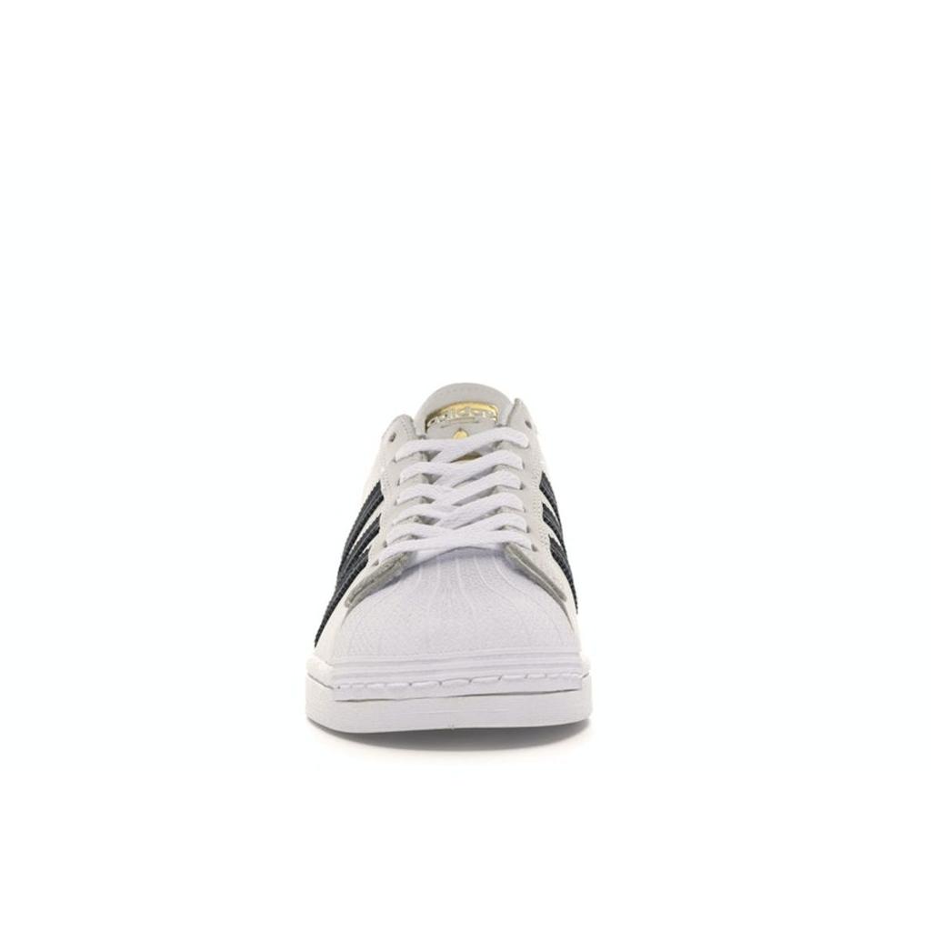 Adidas Superstar White Black Men Sneakers Cloud-White Core-Black Gold-Metallic FV0322