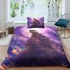 Monsters Inc Sullivan 3D Printed Bedding Set With Pillowcase,Duvet Cover With Zipper Closure,Soft Microfiber Quilt Cover Single