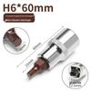 Electric & Air Wrench Hex Socket Set with Screwdriver Bit