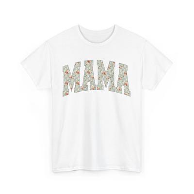 Mama Blumen T-Shirt - Trendiges Blumen-Tee für moderne Ästhetik