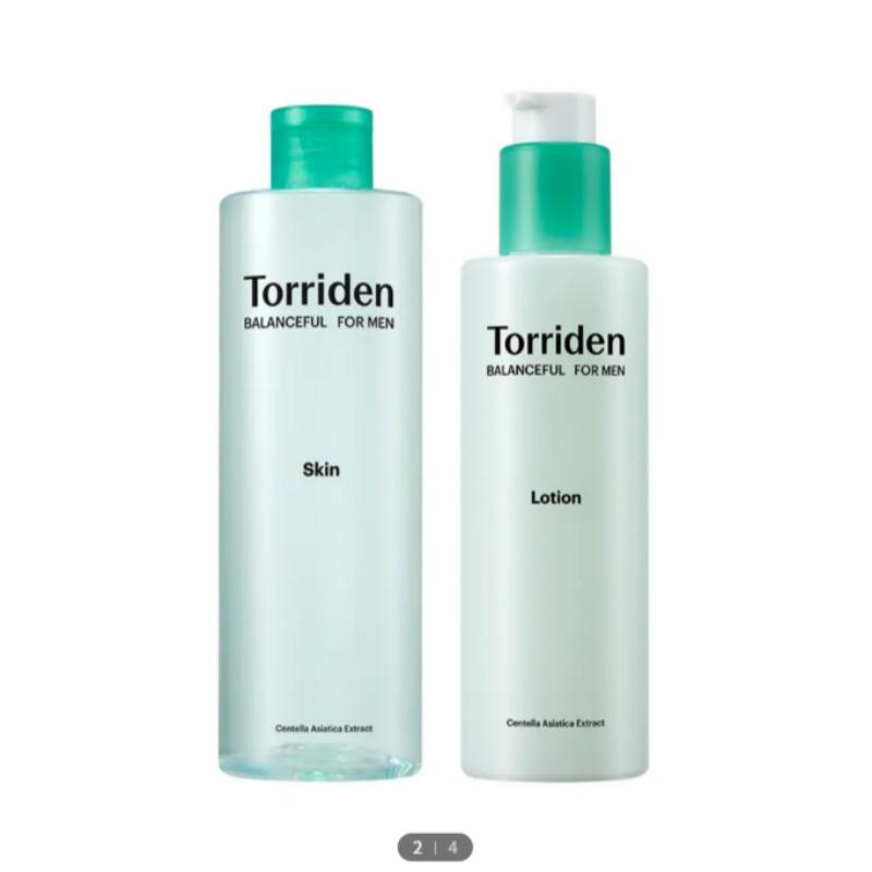 Torriden Balanceful For Men Cica Clearing Skin & Lotion Set (+30ml Skin +20ml Lotion)
