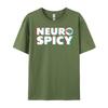 Neurodiversity Neurospicy Neuro Spicy Neurospicy White T Shirt Men Mens TShirts Slogan