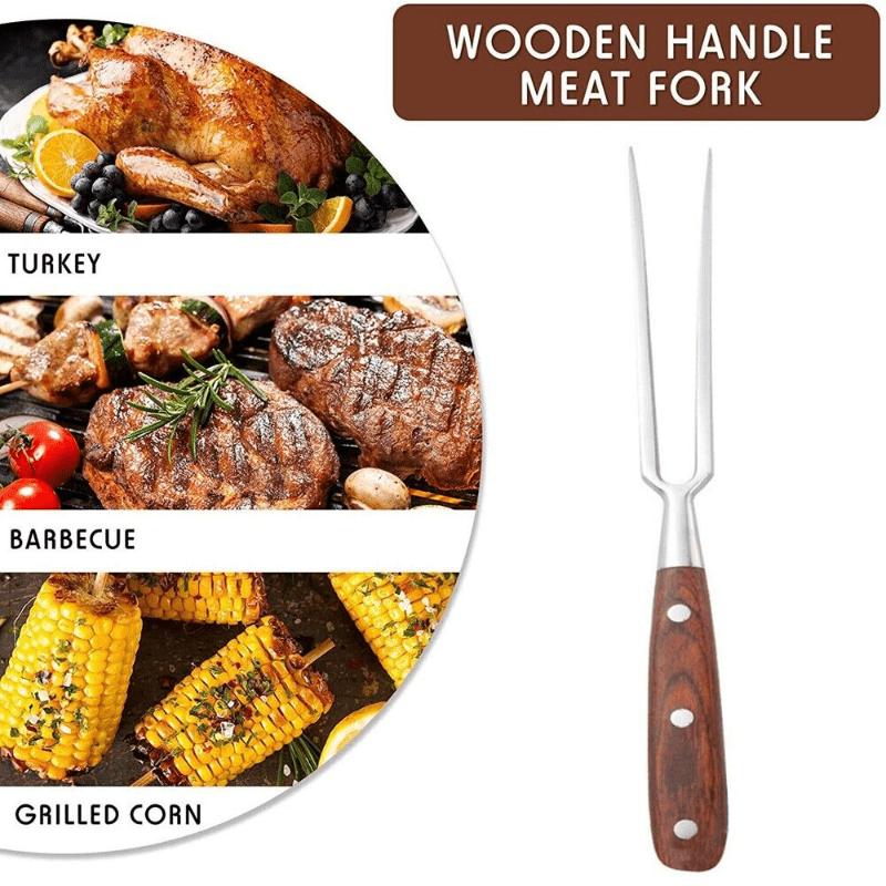 Parties For Roasts Cooking Meat Fork BBQ Tool Kitchen Gadgets Carving Fork