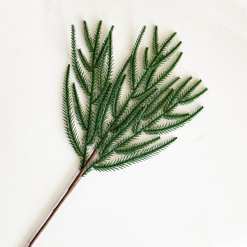 

Artificial Norfolk Pine and Cypress Christmas Branch - Pine Needles and Plastic Leaves Decoration