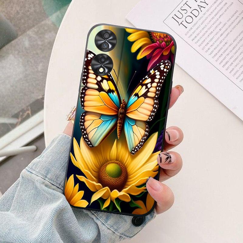 For TCL 40 NxtPaper 4G Case Black Bumper Back Cover on TCL 40NxtPaper Funda Soft Silicone Phone Case For TCL40NxtPaper 5G Coque