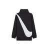 Nike Sportswear Woven Swoosh Jacket Large Logo Sports US Edition Black Men's BV3685-011