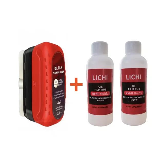 Professional Auto Glass Cleaner with Hydrophobic Coating Oil Film Remover for Windshields And Windows Includes Detailing Tools