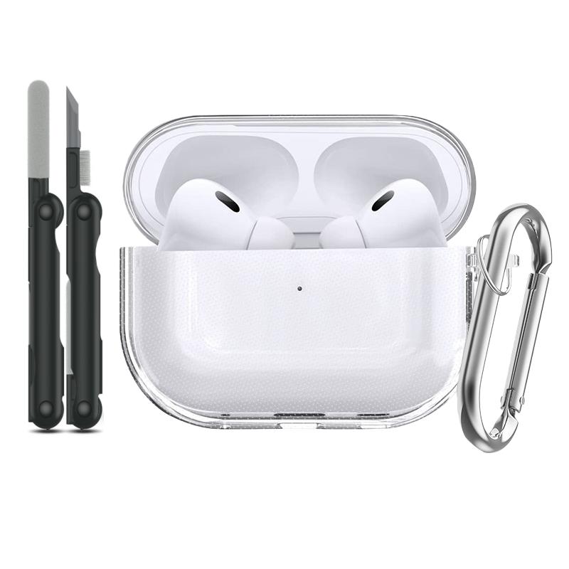 

for AirPods Pro 3 New Case with Cleaning Kit Retro Game Console Design Case Soft Silicone Protective Case for AirPods Pro 3 2025 for AirPods Pro 3