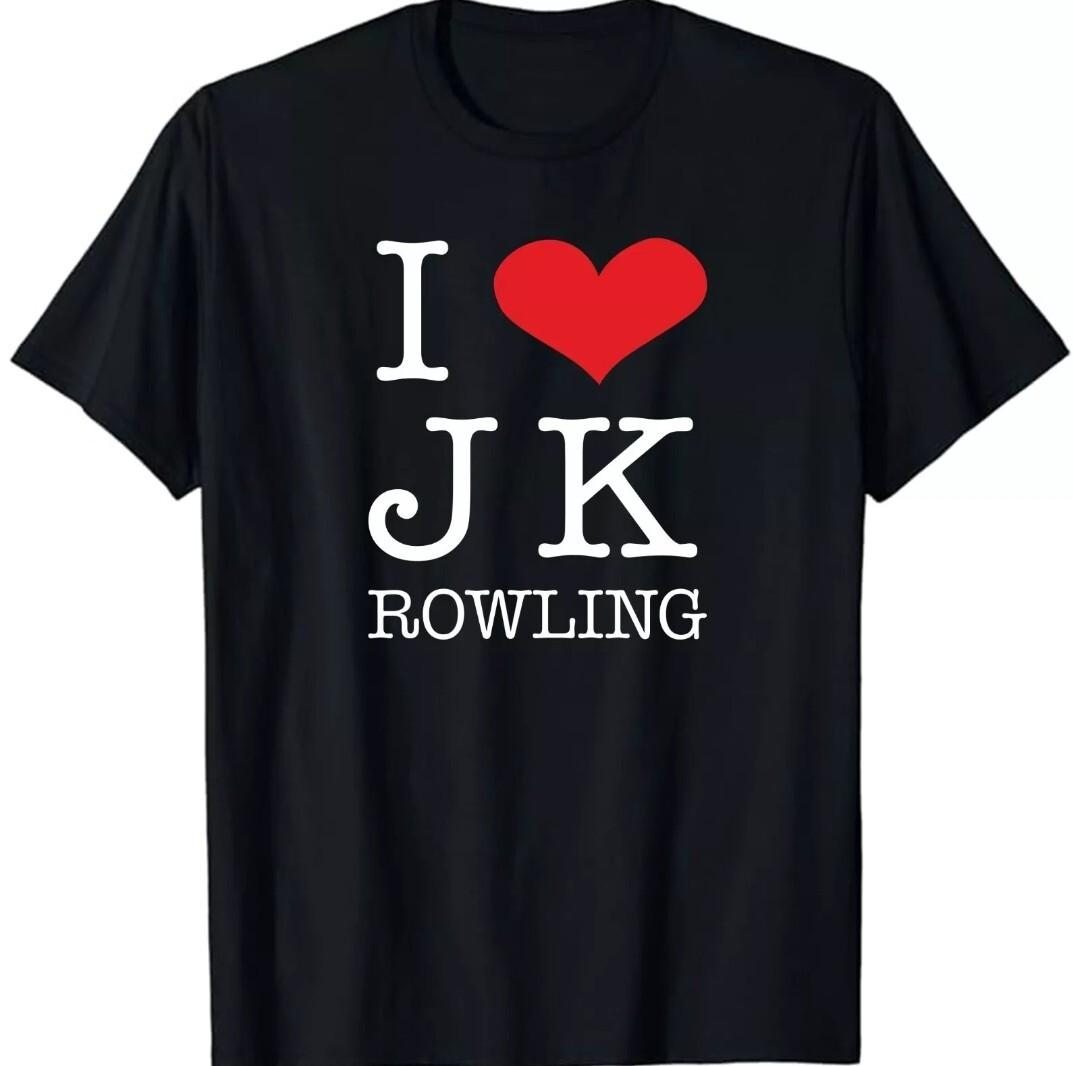 

I LOVE JK ROWLING NEW T-SHIRT All sizes S M L XL XXL colours Black, White 5XL різнокольоровий