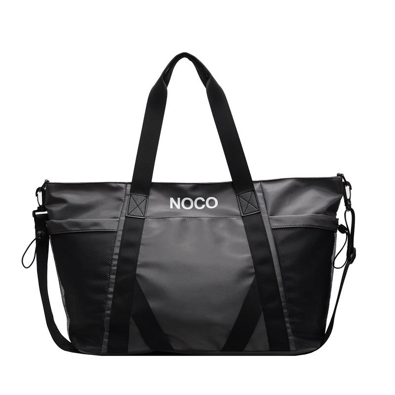 

Дорожная сумка-тоут большой вместимости - Одноплечевая, через плечо для йоги, фитнеса и деловых поездок серый