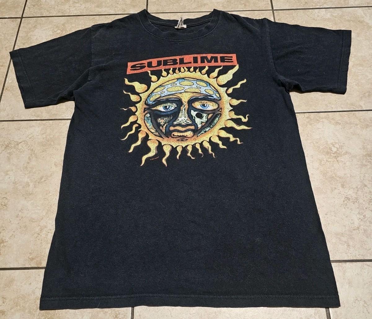 Vintage Sublime Sun T Shirt Small Y2K L