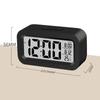 Digital LCD Alarm Clock With Calendar Thermometer For Desk Travel Office Decor Student Alarm Clock Electronic Clock Smart Clock