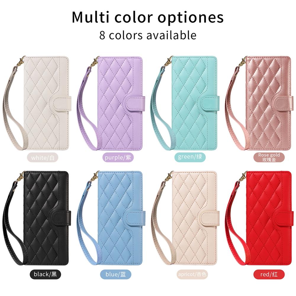 Lanyard Wallet Leather Case For Redmi 15 15C 14C 13C 13 13X 12 11A 10C 10 Prime 9C 9A 9i 9 4G A5 A3 Purse Phone Flip Book Cover