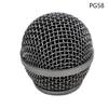 Microphone Replacement Head Steel For Sm58 Q7 Mesh Handheld Microphone Grill Mesh Head Fits Shure Beta 58A