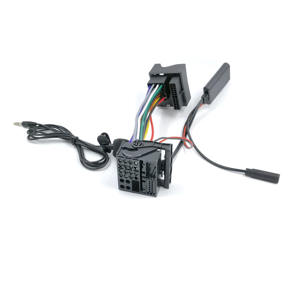 Biurlink 150CM 6000CD Stereo Bluetooth AUX-in Audio Cable Phone Calling Handsfree Harness Adapter For 6000 CD Ford Mondeo Focus