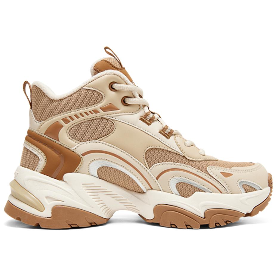 Skechers Sport Lifestyle Series Comfortable Durable Mid-Top Casual Shoes Women Casual Shoes Brown 168022-BRNT