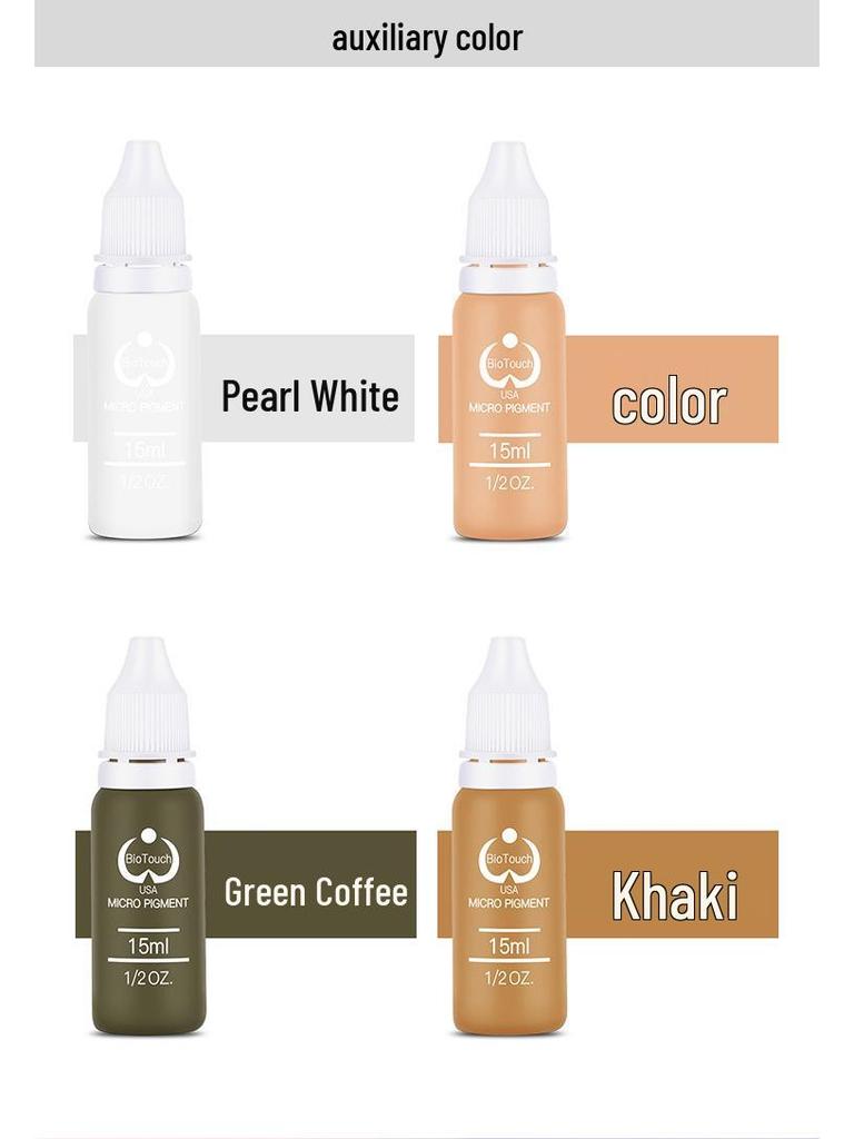 Beginner Eyebrow & Lip Blush Microblading Pigment for Natural Coloring and Fast Retention