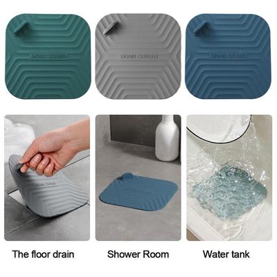Sewer Smell Removal Sealing Silicone Cover Floor Drain Deodorant Pad Floor Sink Drain Covers for Kitchen Bathroom