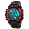 Timever Digitální sportovní hodinky Pánské Vodotěsné LED Alarm Stopky Velký displej s japonským manuálem