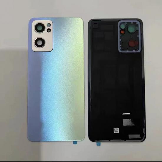 Glass Back Cover For Oppo Reno7 5G Battery Cover Back Housing With Camera Len Repair For Oppo Reno7 4G Replace