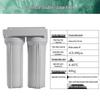 Enhanced Dual-Stage High-Flow Kitchen Water Purifier with 4-Point Pipe Pre-Filter
