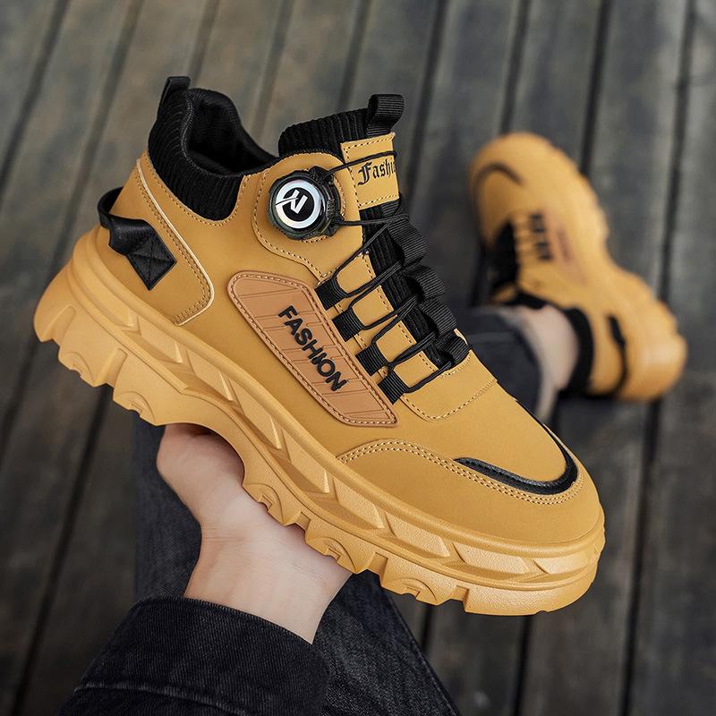 New 22 autumn high-top Martin boots British retro platform shoes casual short boots 39