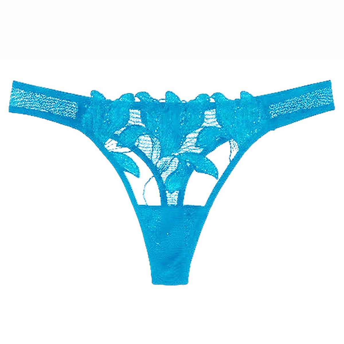 Европейские и американские женские сексуальные ультратонкие прозрачные кружевные вышитые хлопковые трусики с низкой посадкой XS