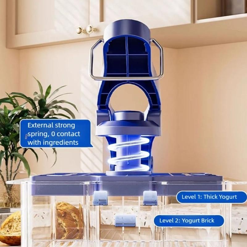Premium Rostfreier Stahl Joghurtfilter Für Dickes Joghurtmachen Schnelle Ablass Designs Spülmaschinenfest Küchenwerkzeug