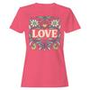 LOVE Floral Art Women's T-shirt