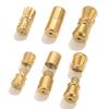 5pcs Stainless Steel Screw Clasps Connectors For Necklace Bracelet Making Supplies DIY Clasps Jewelry Making Craft Accessories