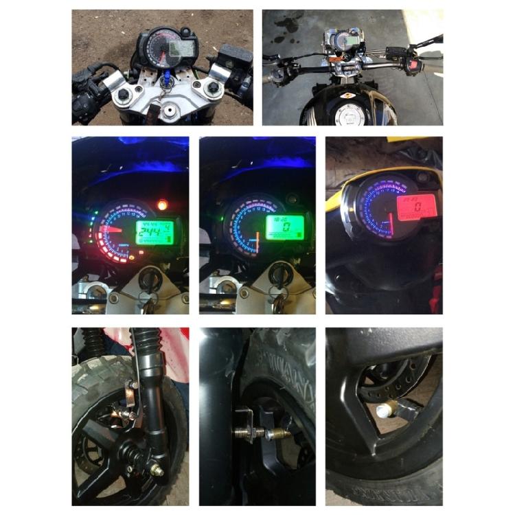 Long Lasting Weatherproof Motorcycle Instrument Cluster Digital Speedometer with Real Time Speed and Distance Monitoring