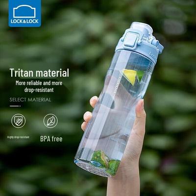 LocknLock Mermaid Line Sports Water Bottle with Scale