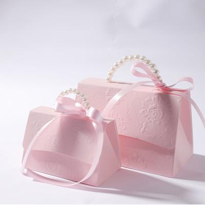 Buchdruck Blumen-Pralinenschachtel Mini-Verpackungstüten Papierschachtel für Geschenkset-Box Kleine Geschenktüten Hochzeitsbevorzugungen Partydekor