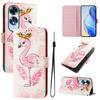 Luxury Flip Leather Case For OPPO A40 A40m Flip Cover On For OPPO A40 A60 4G A77 A97 5G Fundas Wallet Bags Flower Cases Shell