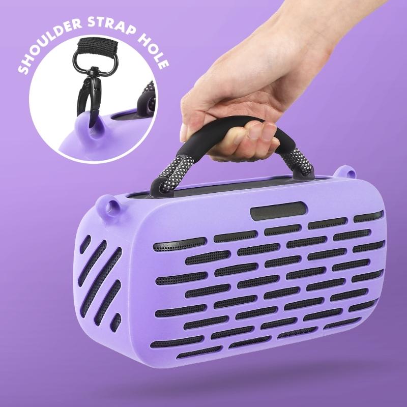 Durability Silicone Cover For Speakers, AntiShock Case Customs Fit Sleeve With Easy Access To Controls Easy Maintenance