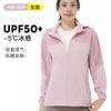 1011 sunscreen clothes upf10 + summer men and women's couples outdoor UV-proof breathable cardigan jacket tide