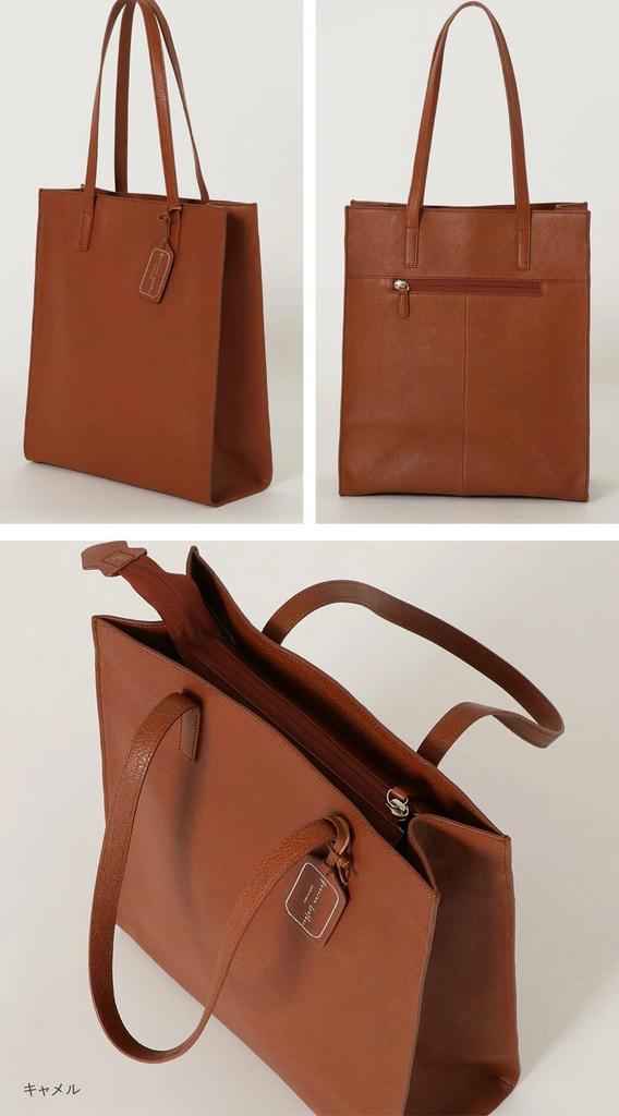 Leather Laboratory Genuine Leather Tote Bag, Cowhide Leather, A4 Size, Large Capacity, Vertical Design, Perfect for Commuting, Casual, Business,