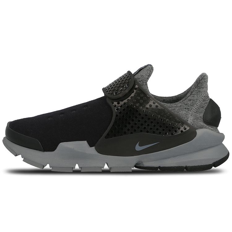 

Черные кроссовки унисекс Nike Sock Dart Tech Fleece Cool-серо-черные 834669-001