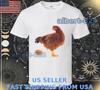 NEW SHIRT CHICKEN LAYING EGG LOGO T Shirt FUNNY AMERICAN SIZE S TO 5XL