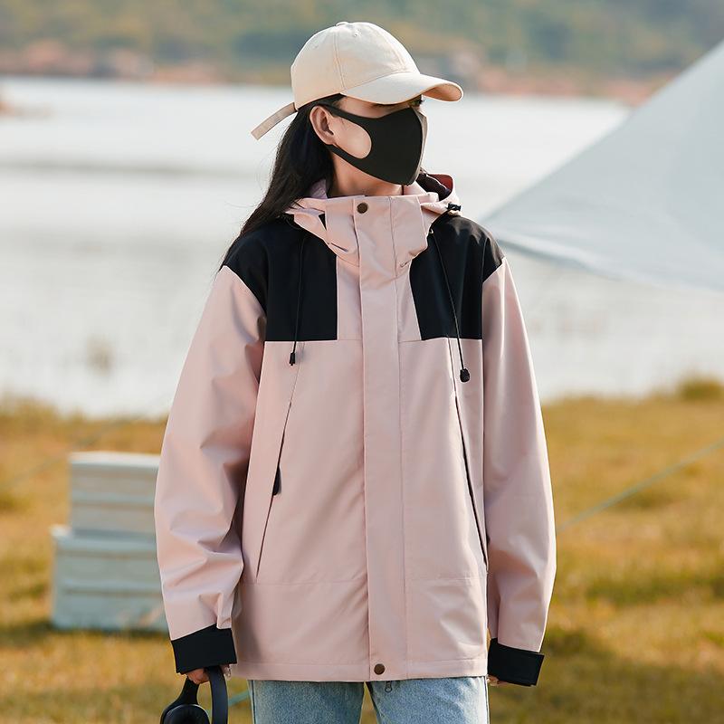 New Outdoor Sports Jacket for Men and Women Spring and Autumn Windproof Waterproof Mountaineering Suit Couple Windbreaker Jacket