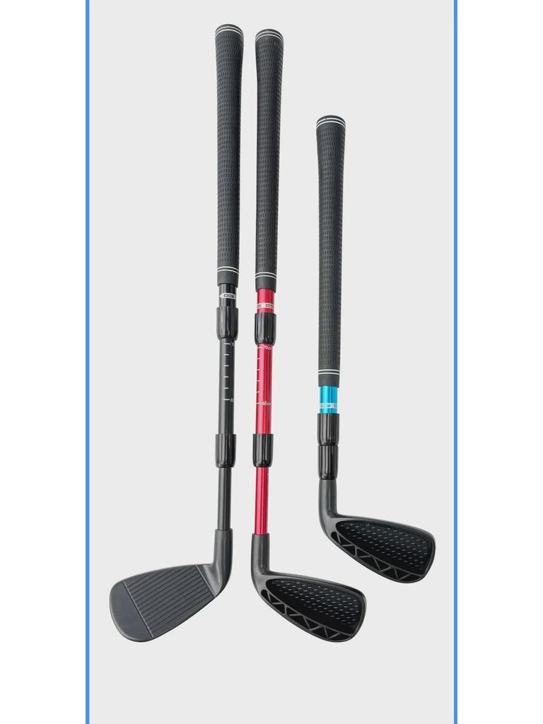 Telescopic Three-Section Golf Chipping Club for Indoor and Outdoor Practice