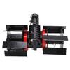 10CM  Ing Wheel Aluminum Iron 7 Teeth   Plowing Wheel for Loosening Soil Digging Trenches Removing  S